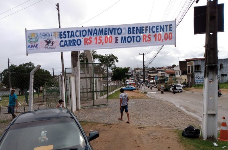 Estacionamento funcionou nas quatro noites de show