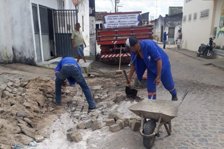 Após período de chuvas, Prefeitura de Lagarto retoma serviços e obras públicas