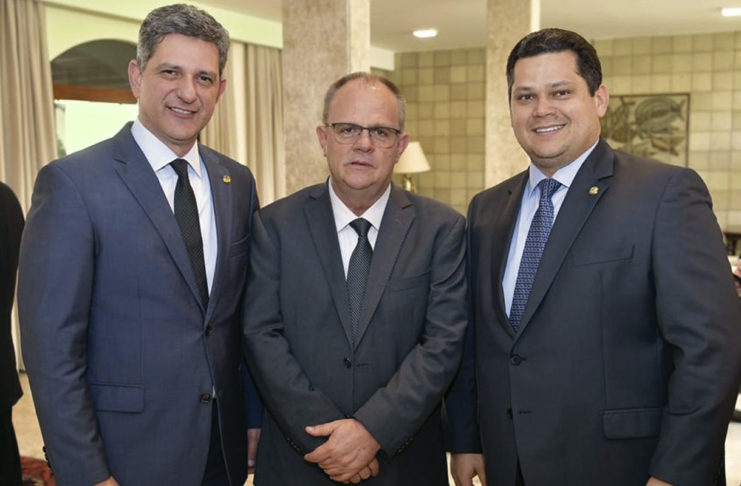 Belivaldo, Rogério e Alcolumbre