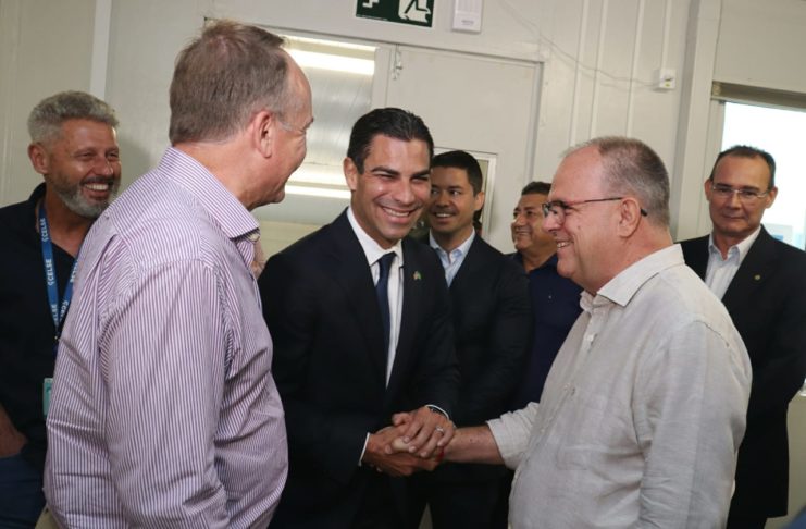 Belivaldo e prefeito de Miami