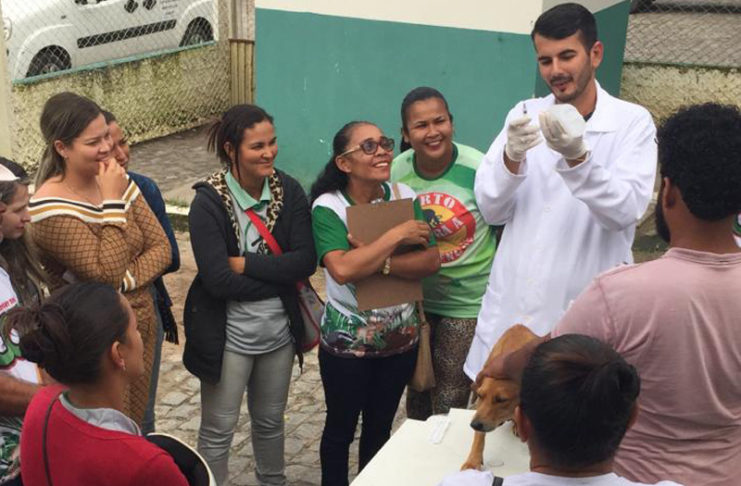 Capacitação vacina raiva