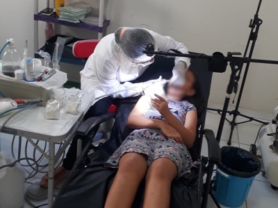 Prefeitura de Lagarto oferta atendimento odontológico a crianças do Abrigo Girassol