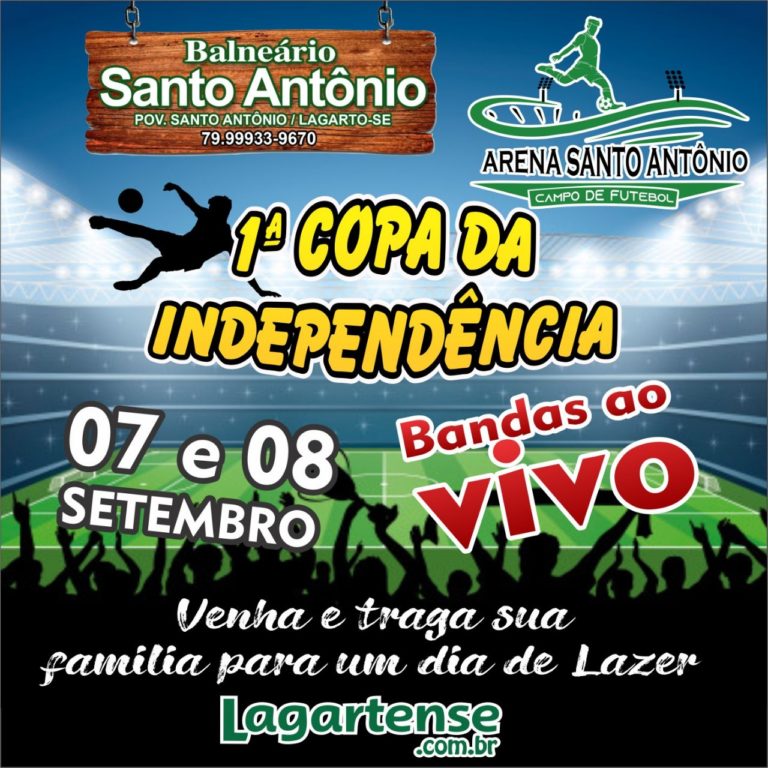 Agenda: 1ª Copa da Independência – Balneário Santo Antônio