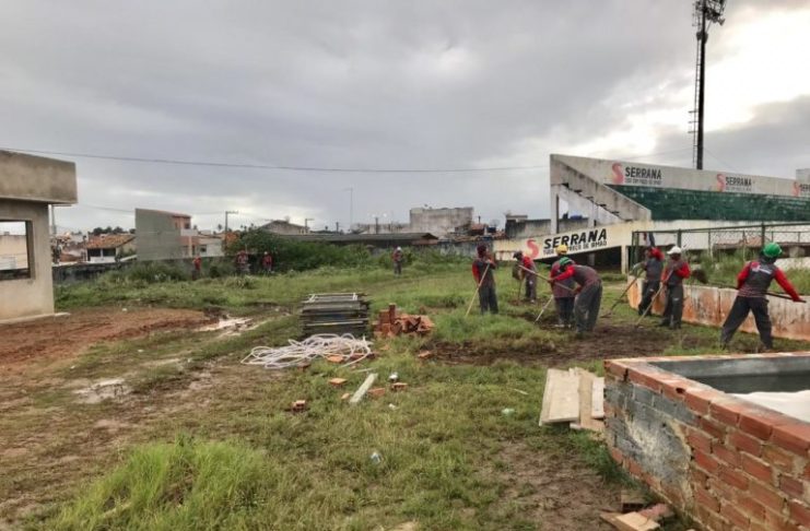 Orçada em R$ 2.997.530,05, a obra está sendo executada com recursos do deputado federal Fábio Reis (MDB)