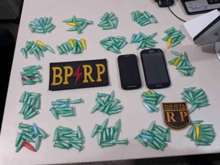 Polícia apreende mais de 200 cápsulas de cocaína em Nossa Senhora do Socorro
