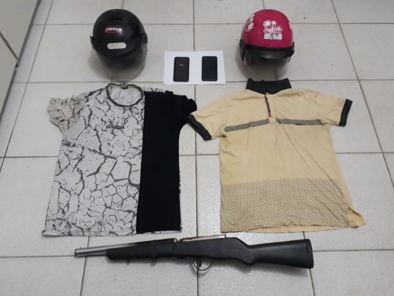 Polícia prende assaltante, apreende arma de fogo e recupera celulares roubados em Lagarto