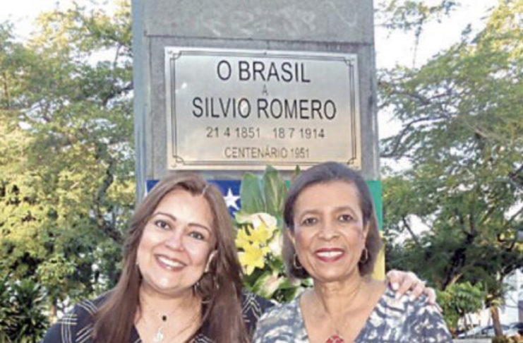 Neta de Silvio Romero foi acompanhada por Conceição Vieira, presidente da Funcap SE