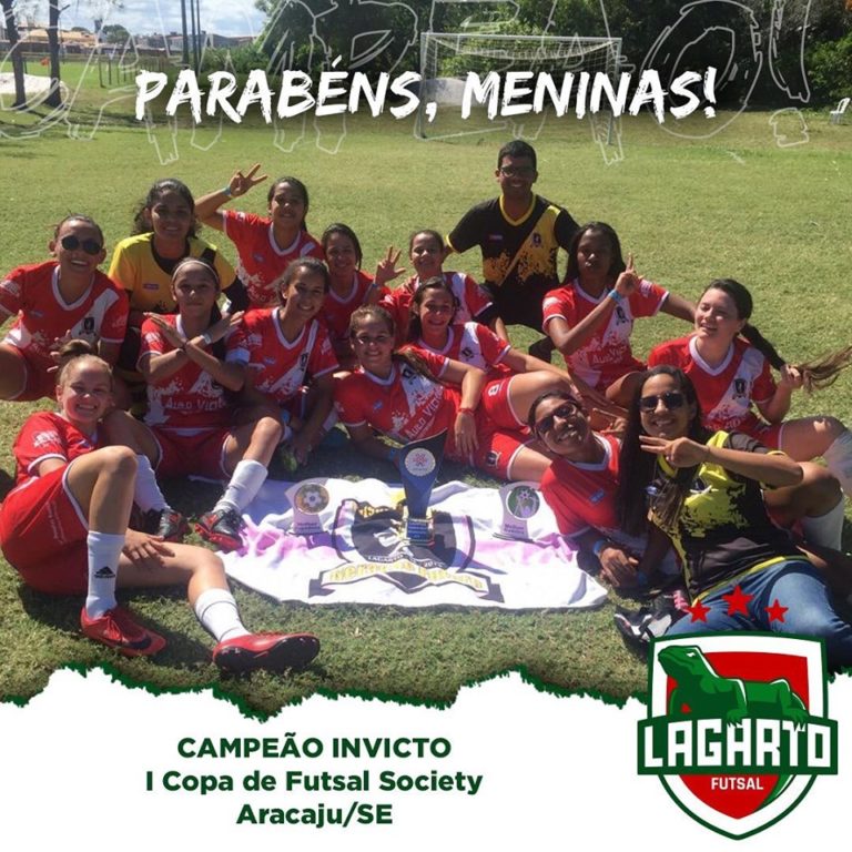 Lagarto Futsal: Time feminino é campeão de torneio em Aracaju