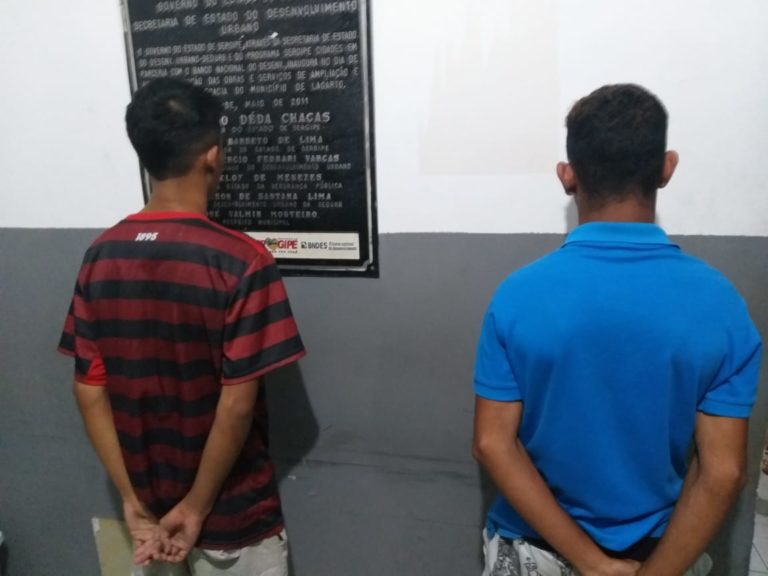 Adolescentes são apreendidos por tráfico de drogas e ameaça em Lagarto