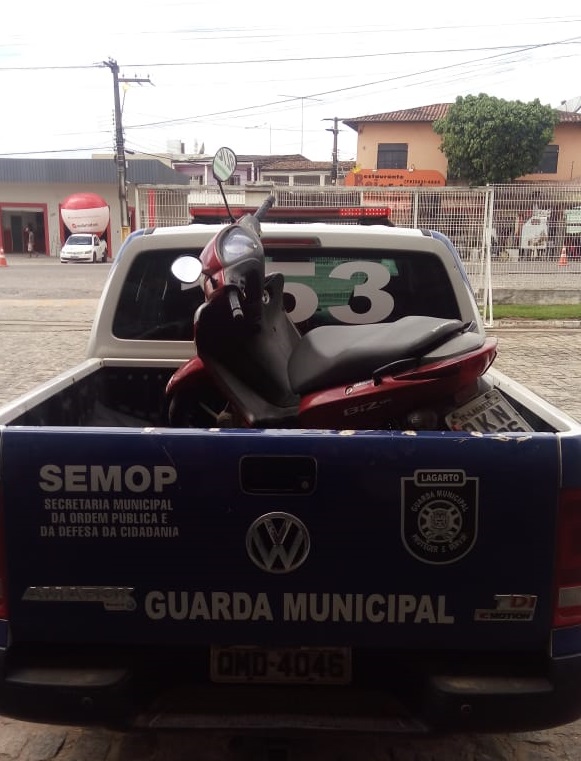 GML recupera motocicleta roubada no povoado Brasília