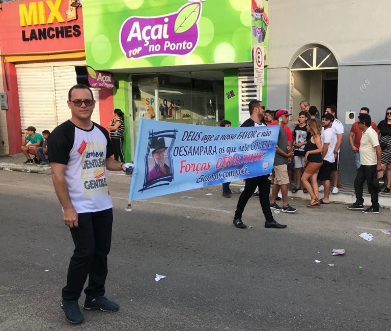 Vigia da Adelina Maria é homenageado no desfile cívico de Lagarto