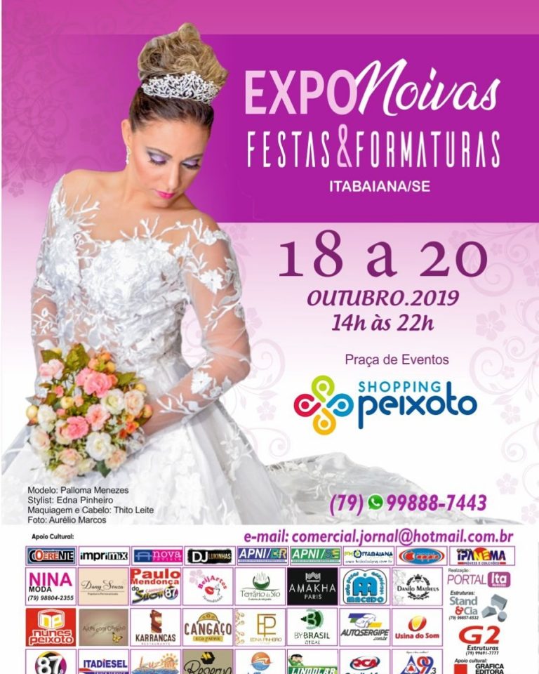 Agenda: ExpoNoivas – Festas & Formaturas – Shopping Peixoto