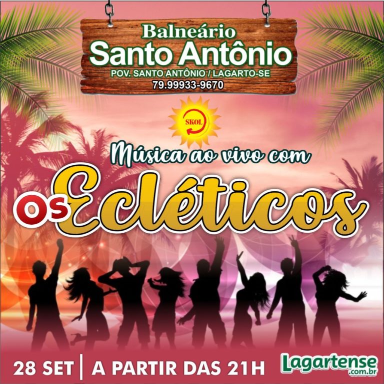 Agenda: Os Ecléticos – Balneário Santo Antônio – Lagarto/SE