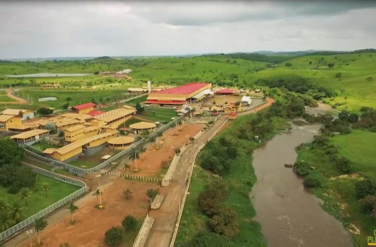 Vista aérea do Complexo Fábio José
