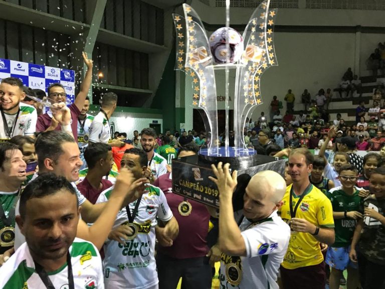 Lagarto Futsal vence o Itaporanga e torna-se tricampeão da Copa TV SE