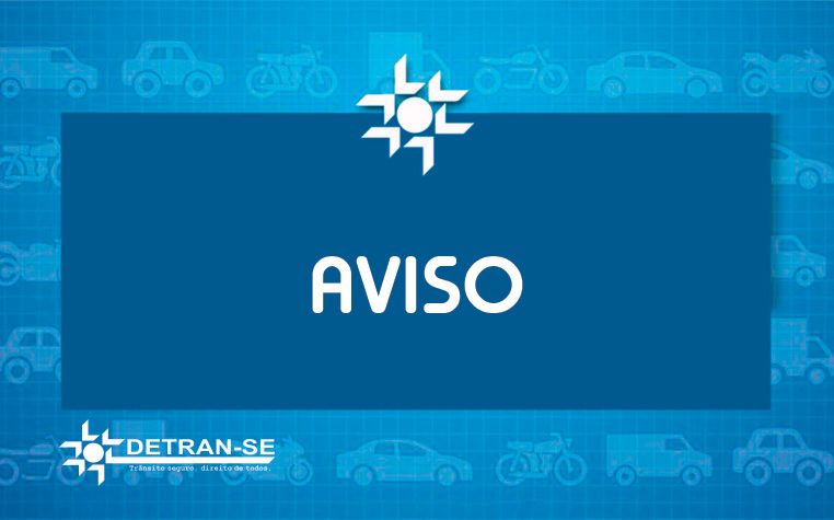 Detran emite alerta sobre pagamento de taxas de serviço com cartão de crédito