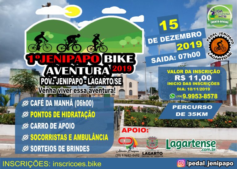 1º Jenipapo Bike Aventura 2019 – Pov. Jenipapo – Lagarto/SE