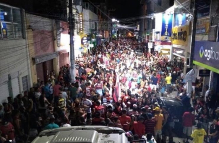 Arrastão com a banda Seeway