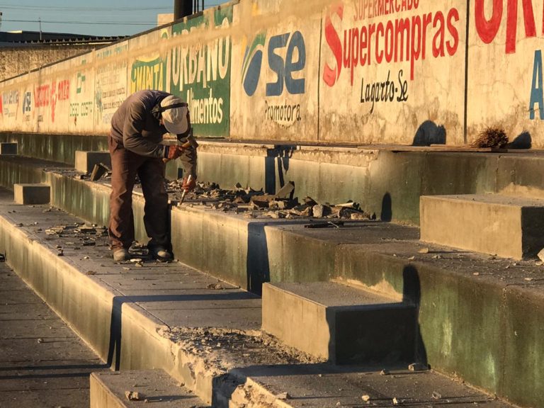 Reforma do Barretão ainda precisa de 90 dias para ser concluída