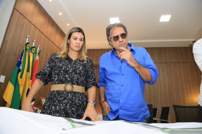 Hilda aprova projeto para Orla da Barragem e reforma de praças do centro