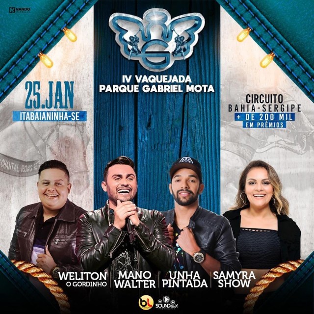 4ª Vaquejada Parque Gabriel Mota – Itabaianinha/SE