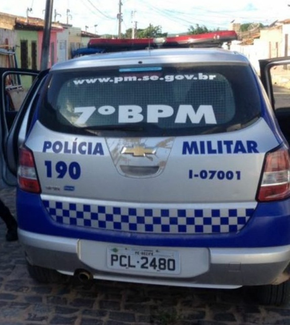 Polícia Militar prende homem pela Lei Maria da Penha em Lagarto
