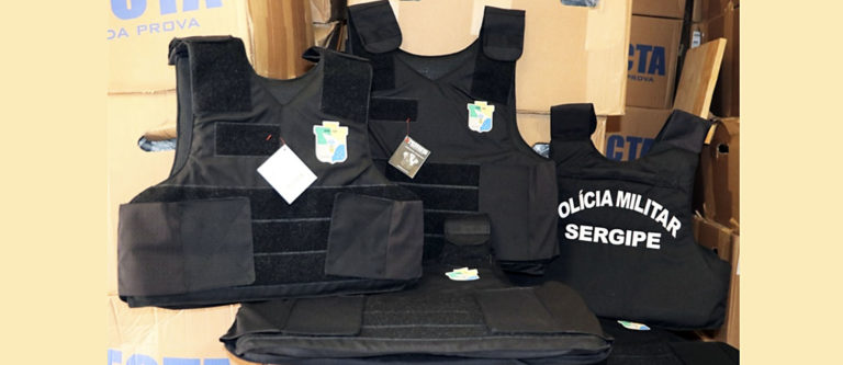 Governo de Sergipe adquire mil coletes balísticos novos para a Polícia Militar