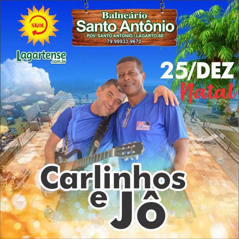 Festa de Natal com Carlinhos e Jô no Balneário do Pov. Santo Antônio