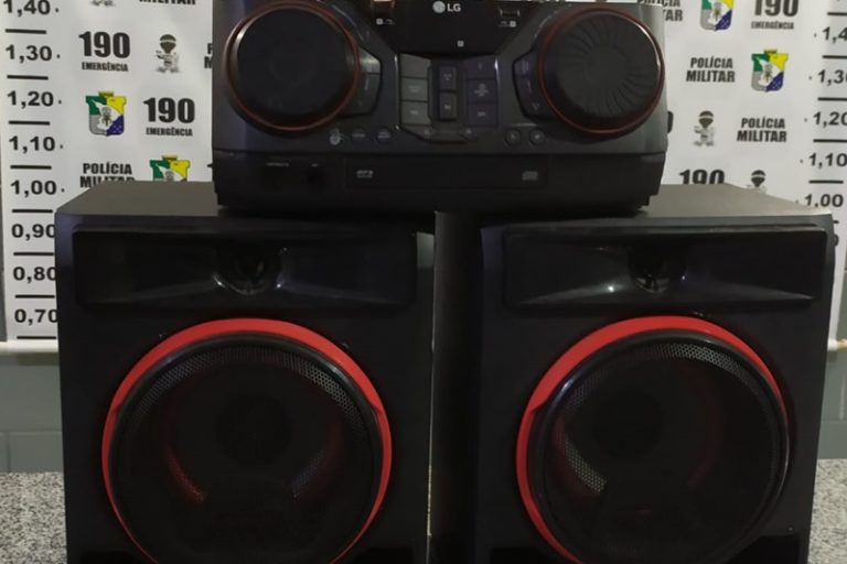 Perturbação do sossego: polícia apreende aparelho de som em Tobias Barreto