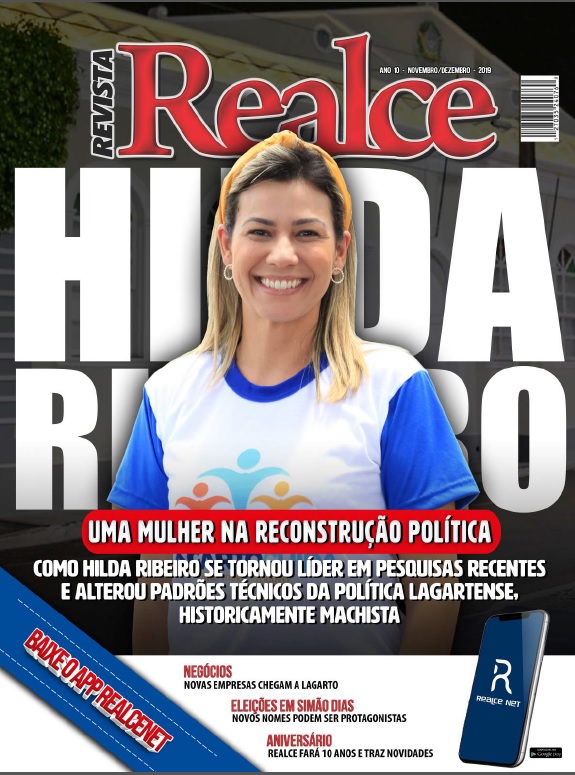 Crescimento da prefeita Hilda Ribeiro é destaque na Revista Realce