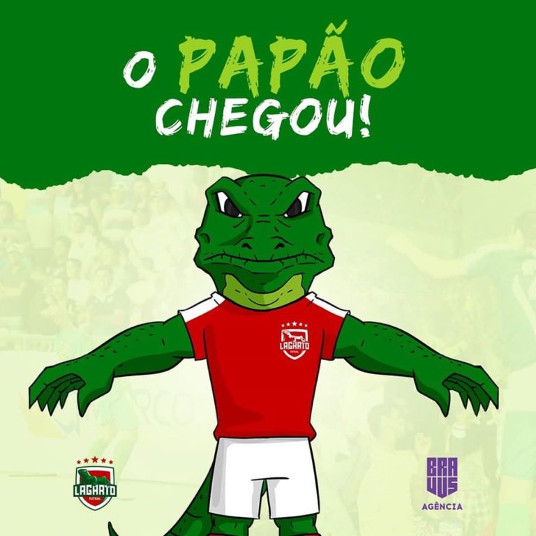 Tricampeão sergipano, Lagarto Futsal apresenta seu novo mascote: PAPÃO