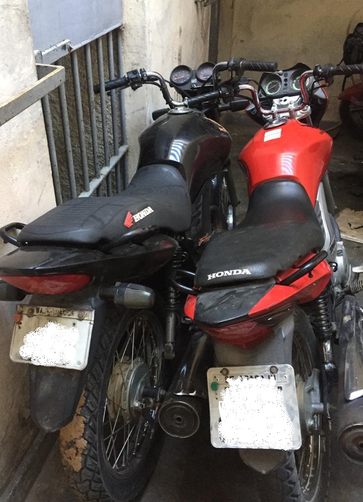 Policiais recuperam duas motocicletas roubadas em Riachão do Dantas