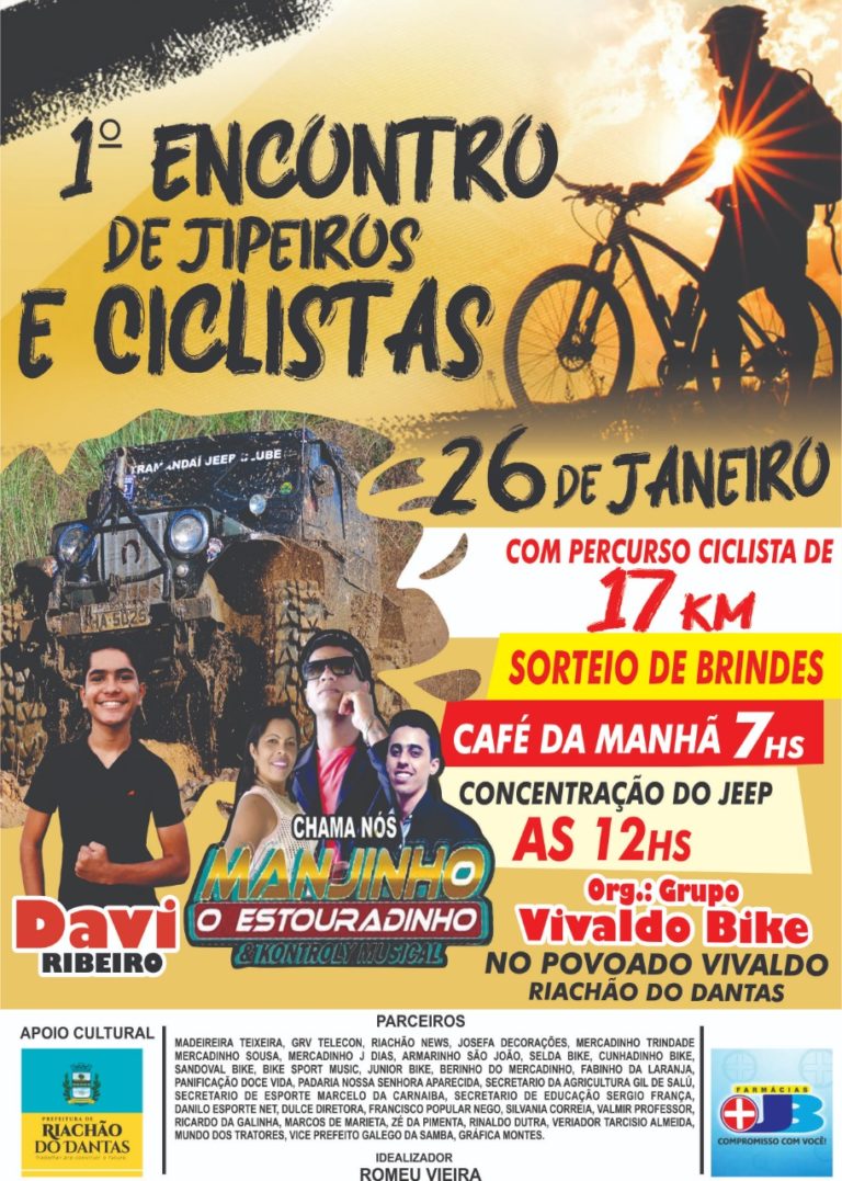 1º Encontro de Jipeiros e Ciclistas – Pov. Vivaldo – Riachão do Dantas/SE