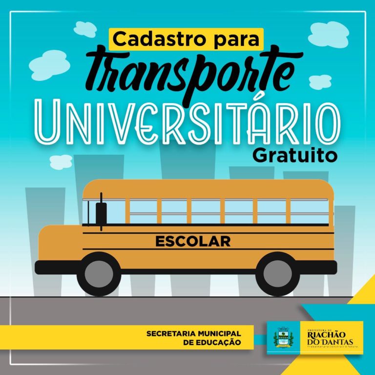Prefeitura de Riachão abre cadastro para o transporte universitário gratuito