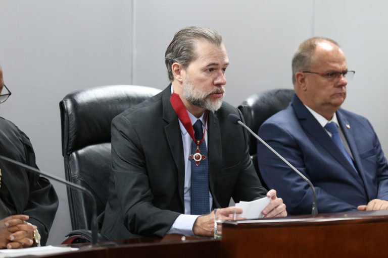 Em visita a Sergipe, presidente do STF, Ministro Dias Toffoli, faz elogios ao TJSE