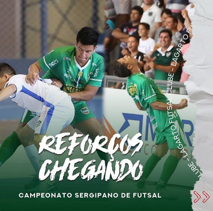Lagarto Futsal anuncia dois novos reforços para a temporada 2020