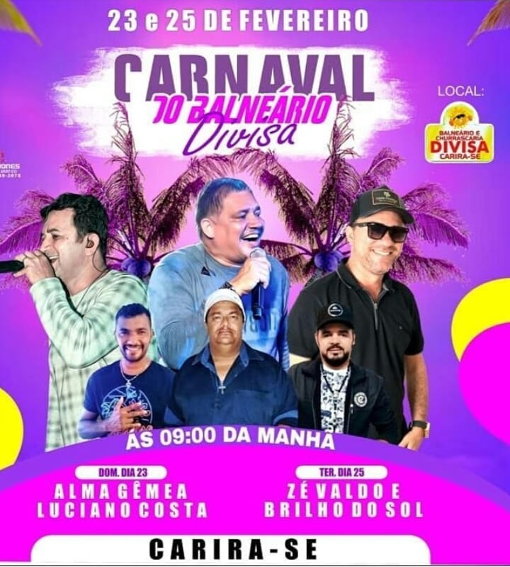 Carnaval do Balneário Divisa – Carira/SE