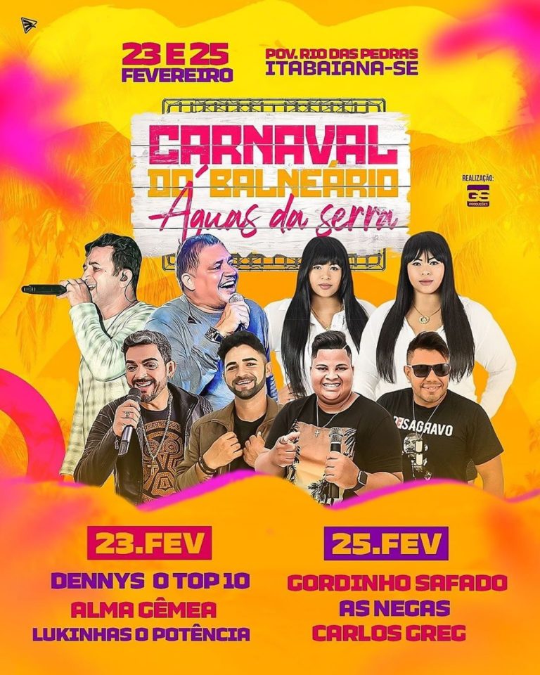 Carnaval do Balneário Águas da Serra – Pov. Rio das Pedras – Itabaiana/SE