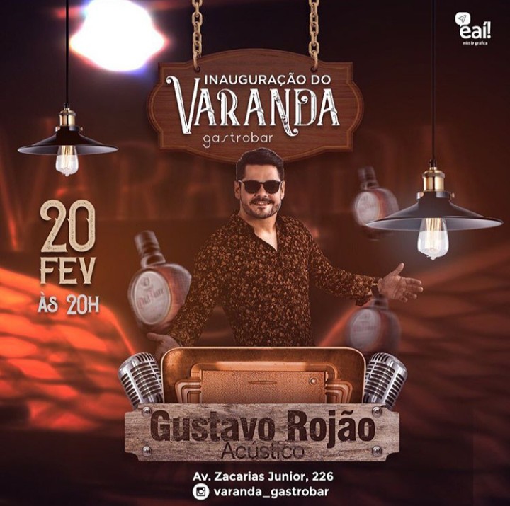 Gustavo Rojão comanda inauguração do Varanda Gastrobar em Lagarto