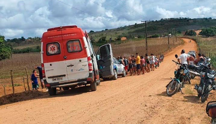 Homicídio é registrado no povoado Olhos D’Água