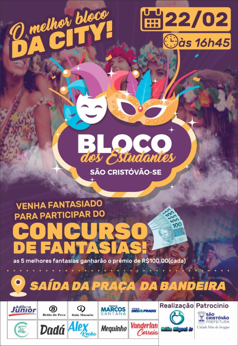 Bloco dos Estudantes 2020 – São Cristóvão/SE