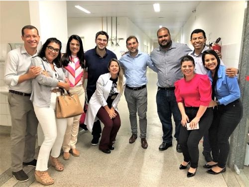 Vice-reitor da UFS, professor Valter Santana, visita HUL