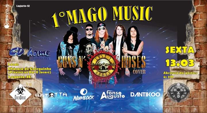 1º Mago Music – Guns N’ Roses Cover – Lagarto/SE