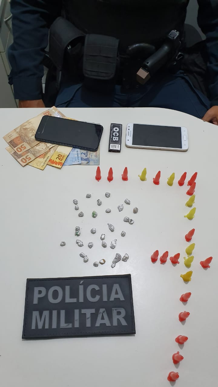 Preso o suspeito de chefiar o tráfico de drogas nos povoados Brasília e Jenipapo