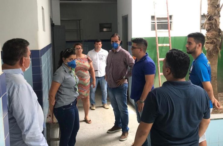 Nas redes sociais, Ibrain divulgou um registro da visita com os dizeres: O momento é unir forças