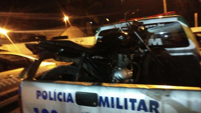 Em Lagarto, 7ºBPM recupera moto roubada e prende condutor