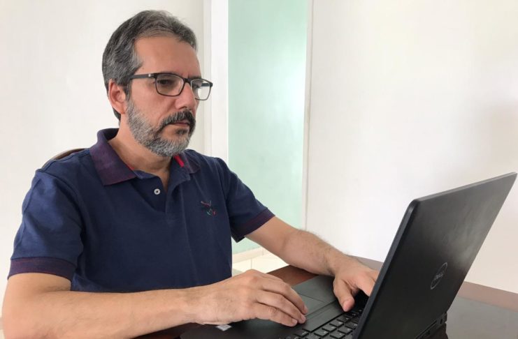 coordenador da Assessoria de Projetos de TI da SEFAZ, Cláudio Cavalcanti,