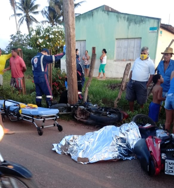 Acidente entre motocicletas deixa um morto e outro ferido em Lagarto