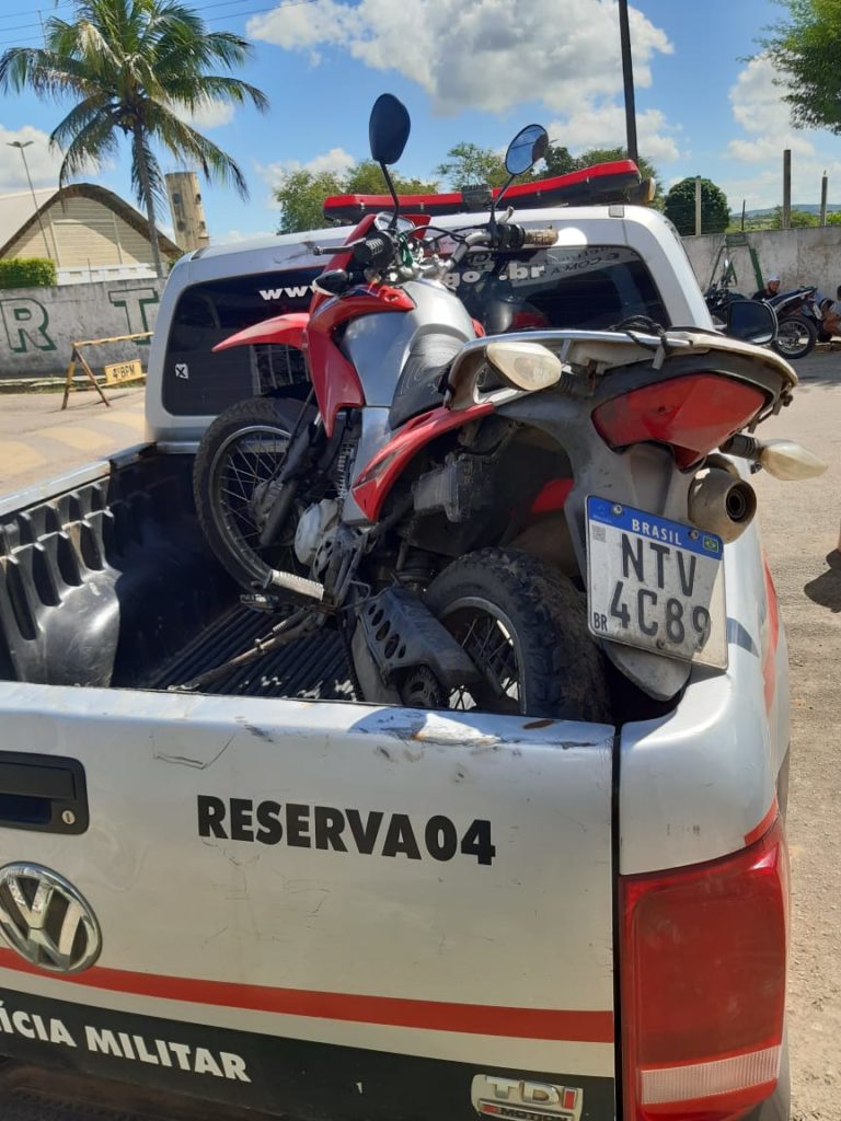 Em Lagarto, 7ºBPM recupera duas motocicletas roubadas