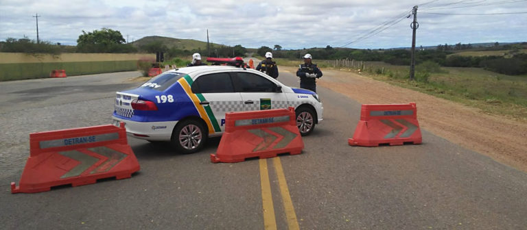 Desde março, 110 condutores já foram impedidos de entrar em Sergipe